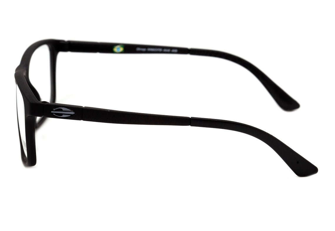 Óculos de Grau Mormaii Drop NXT Infantil Preto Fosco - Lente 4,9 cm