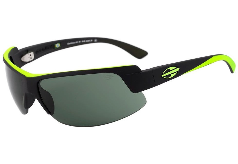 Óculos de Sol Mormaii Gamboa Air Iii Preto E Verde Fosco/ Verde G15