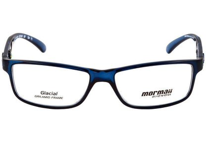 Óculos de Grau Mormaii Glacial Azul Translúcido Brilho - Lente 5,3 Cm