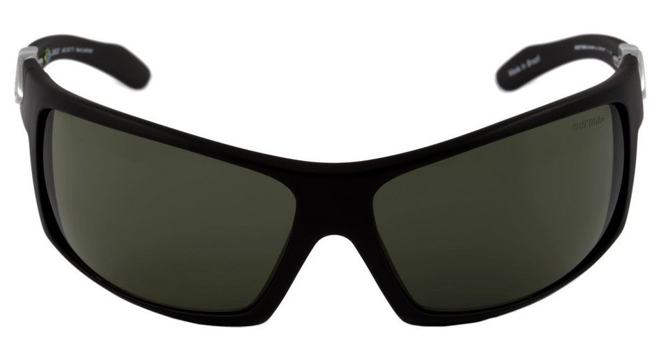 Óculos de Sol Mormaii Joaca Preto e Prata / Verde