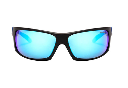 Óculos de Sol Mormaii Joaca Preto Fosco/ Azul Espelhado Unico