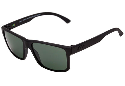 Mormaii Lagos Preto Fosco / Verde G15 Unico - Lente 5,2 cm  - Sol