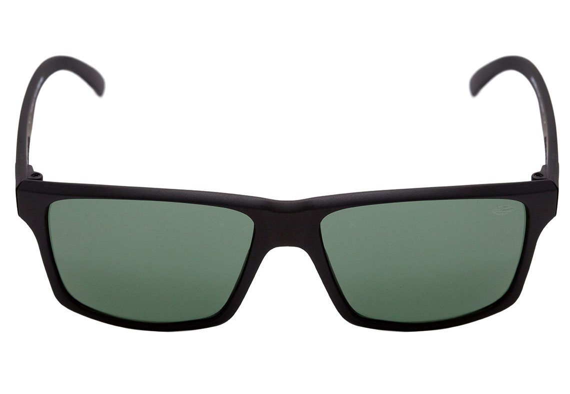 Mormaii Lagos Preto Fosco / Verde G15 Unico - Lente 5,2 cm  - Sol