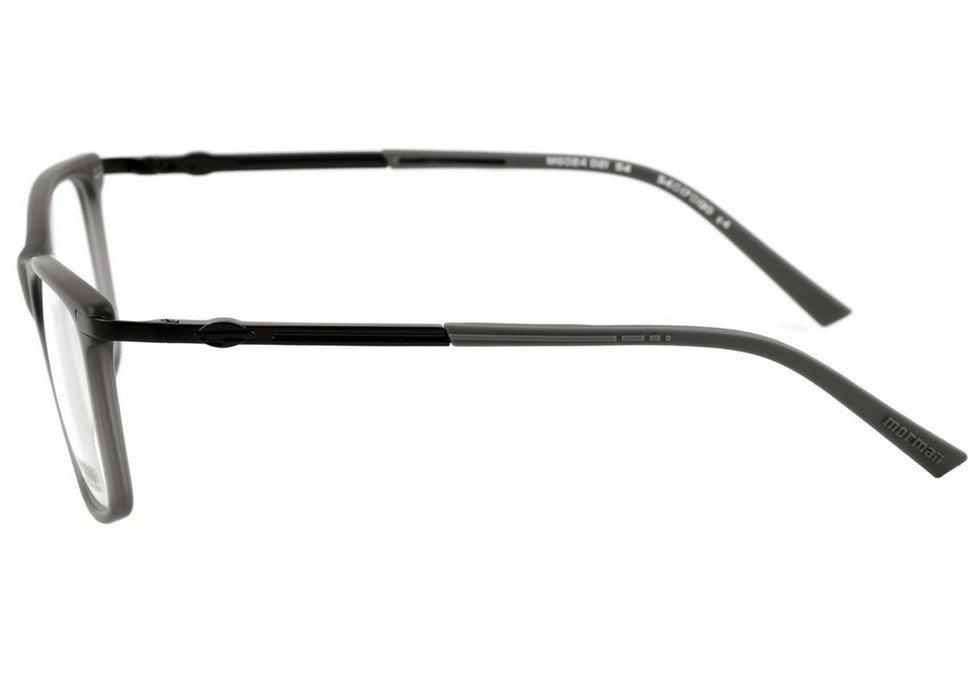 Óculos de Grau Mormaii M 6024 Titanium Cinza Fosco e Preto Brilho - Lente 5,4 cm