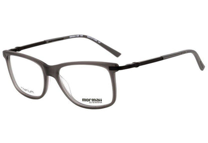 Óculos de Grau Mormaii M 6024 Titanium Cinza Fosco e Preto Brilho - Lente 5,4 cm