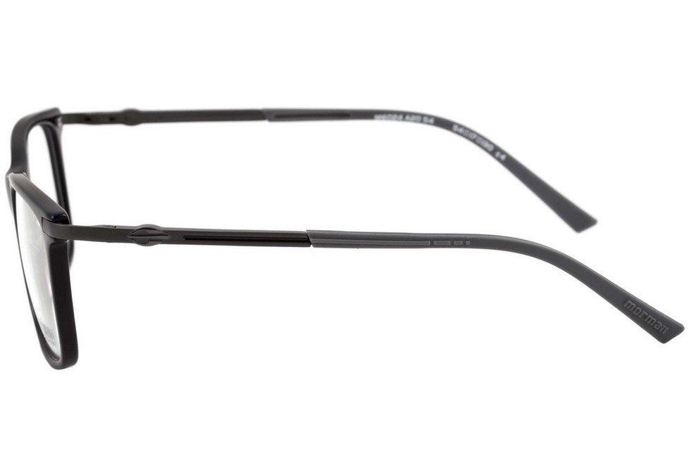 Óculos de Grau Mormaii M 6024 Titanium Preto Brilho e Cinza Fosco - Lente 5,4 cm