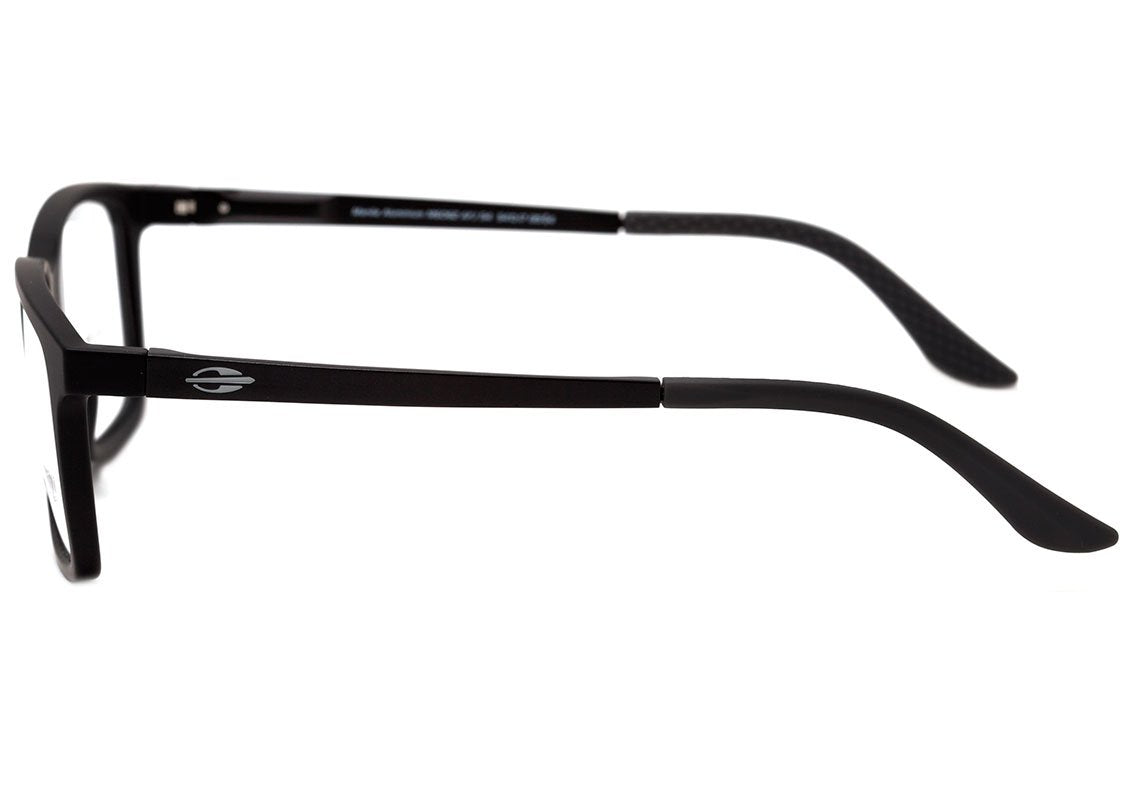 Óculos de Grau Mormaii Manila Aluminium Preto Fosco Lente 5,4 Cm