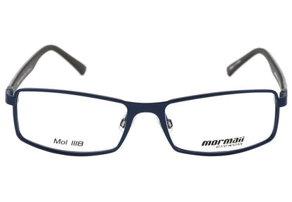 Óculos de Grau Mormaii Mo 1118 Azul Cinza E Preto - Lente 5,3 Cm