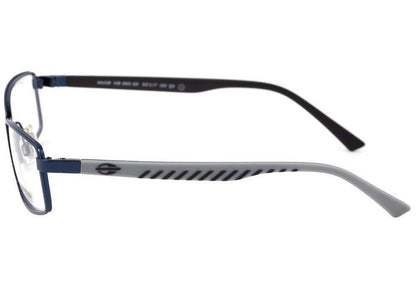 Óculos de Grau Mormaii Mo 1118 Azul Cinza E Preto - Lente 5,3 Cm