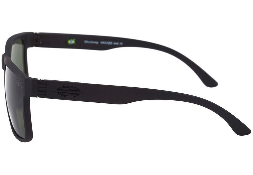 Mormaii Monterey Preto Fosco / Verde G15 - Lente 5,8 cm  - Sol