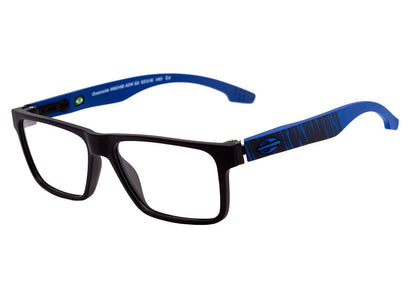 Mormaii Oceanside Preto e Azul Fosco - Lente 5,3 cm  - Grau