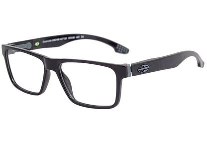 Óculos de Grau Mormaii Oceanside Preto e Cinza Brilho - Lente 5,3 cm