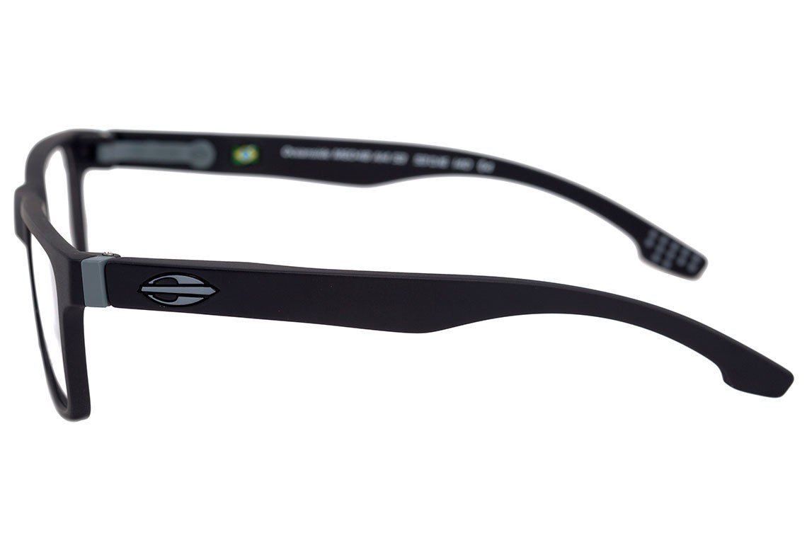 Mormaii Oceanside Preto e Cinza Fosco - Lente 5,3 cm  - Grau