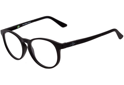 Óculos de Grau Mormaii Ollie NXT Infantil Preto Fosco - Lente 5,0 cm