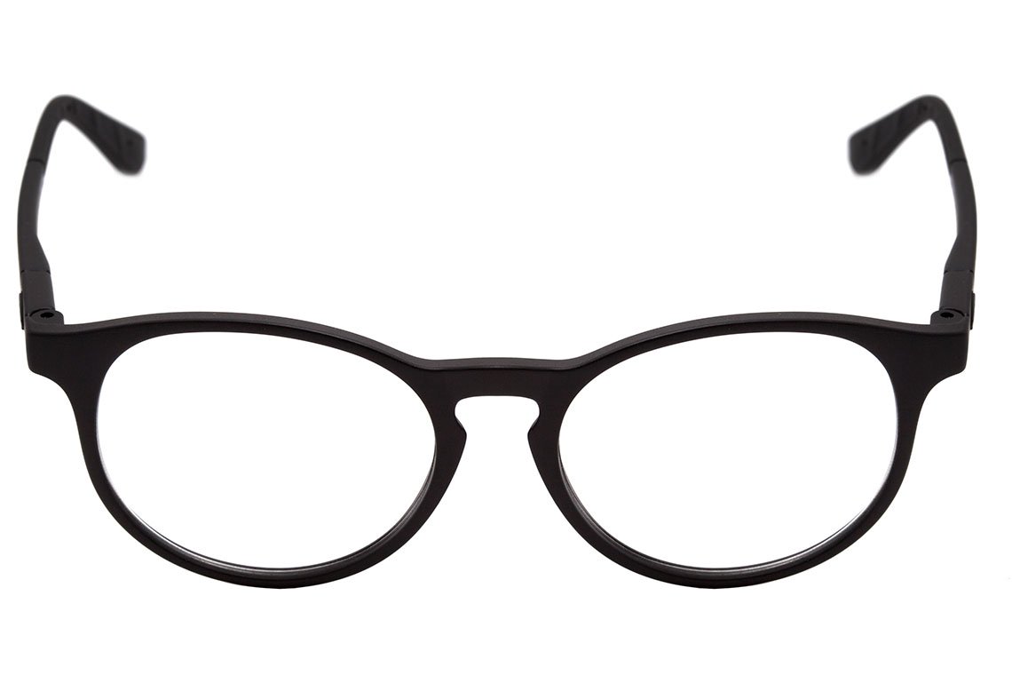 Óculos de Grau Mormaii Ollie NXT Infantil Preto Fosco - Lente 5,0 cm