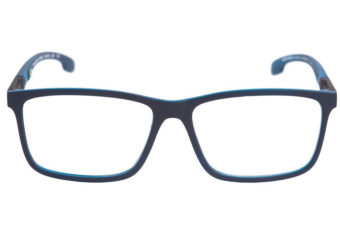 Óculos de Grau Mormaii Prana Azul Fosco e Translúcido - Lente 5,5 cm