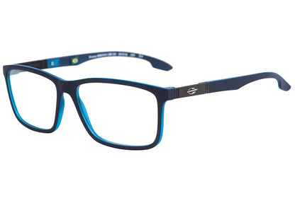 Óculos de Grau Mormaii Prana Azul Fosco e Translúcido - Lente 5,5 cm