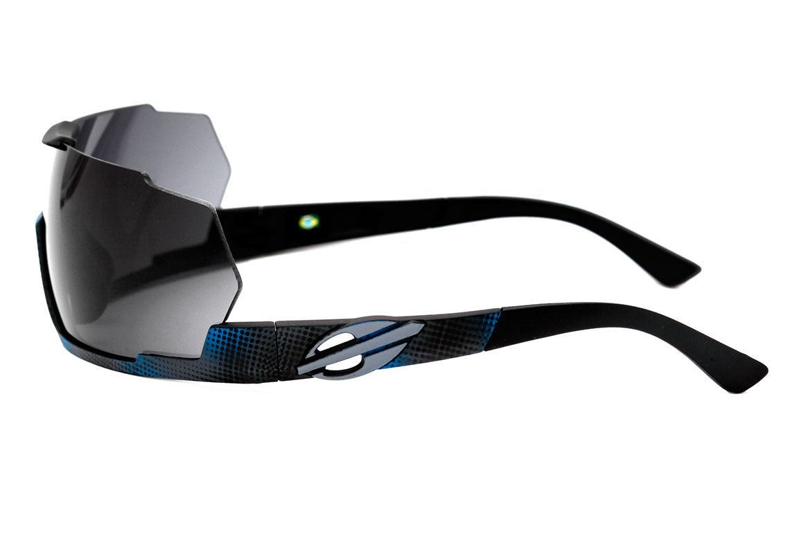 Óculos de Sol Mormaii Predator Preto e Cinza Fosco / Cinza Unico - Lente 7,2 cm