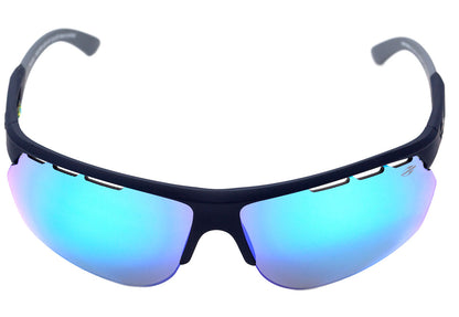 Óculos de Sol Mormaii Thunder Azul Fosco / Azul Espelhado Unico - Lente 6,2 cm