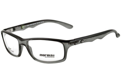 Óculos de Grau Mormaii Viper Infantil Preto Translúcido Brilho - Lente 5,0 Cm