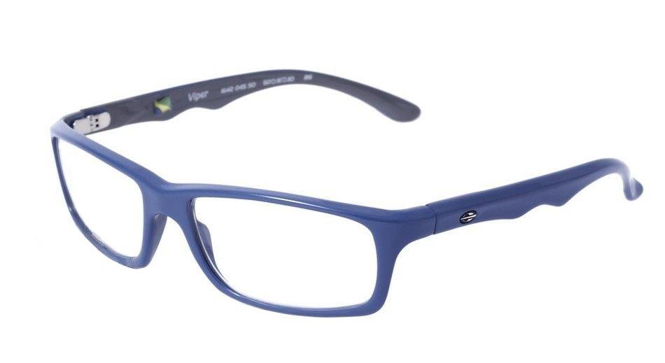 Óculos de Grau Mormaii Viper Infantil Azul Brilho - Lente 5,0 Cm