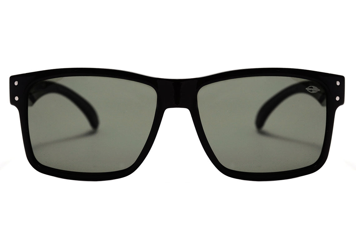 Mormaii Mumbai Preto Brilho / Verde G15 Unico - Lente 5,5 cm