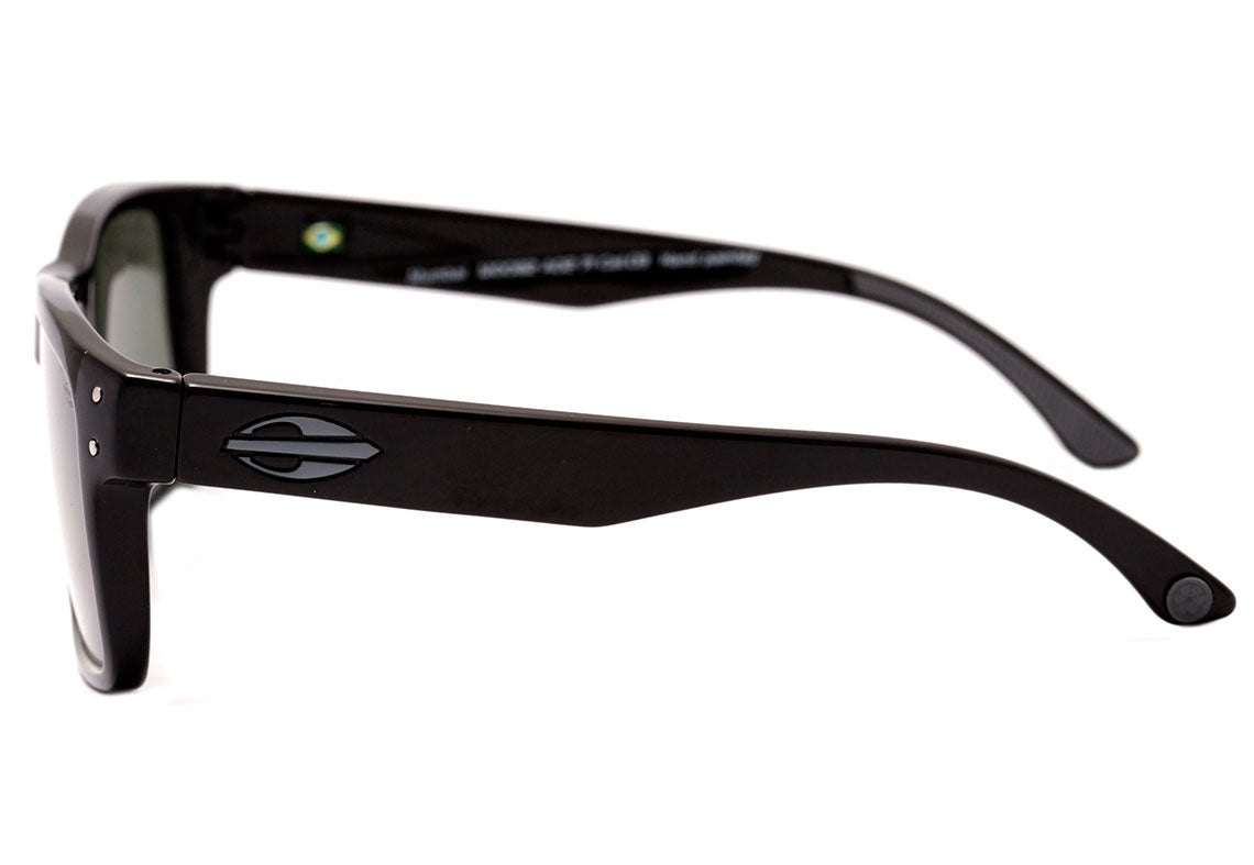Mormaii Mumbai Preto Brilho / Verde G15 Unico - Lente 5,5 cm