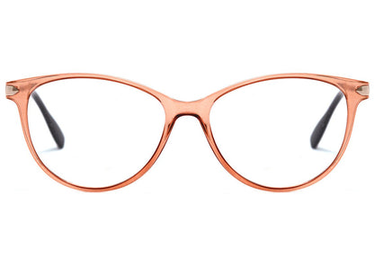 Colcci Sofia Nude Translúcido Brilho - Lente 5,3 cm  - Grau