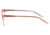 Óculos de Grau Hickmann Teen HI 6111 Y T01 Nude Translúcido Brilho - Lente 5,1 cm