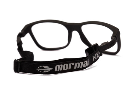 Mormaii Grab NXT Infantil Preto Fosco - Lente 5,1 cm  - Grau