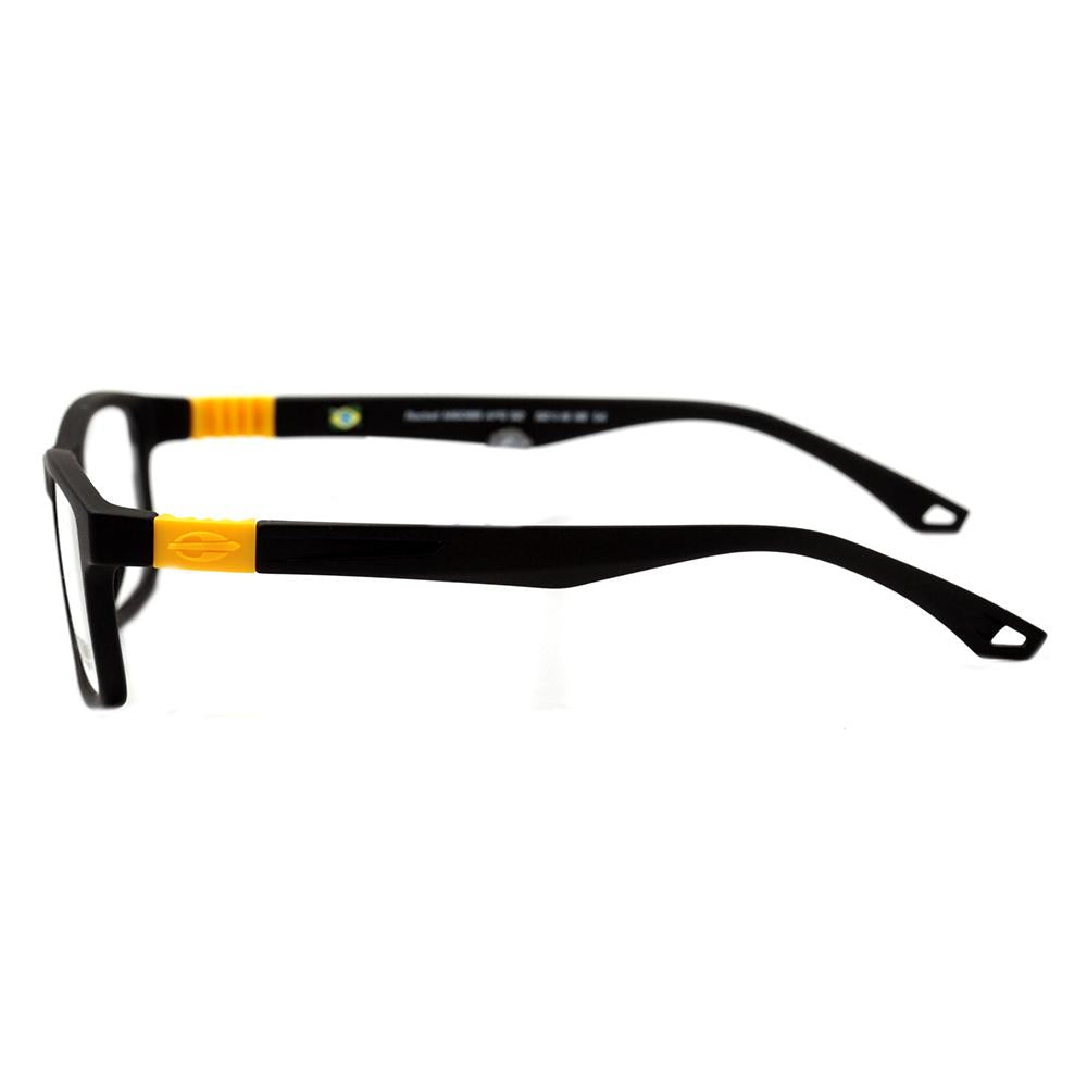 Mormaii Rocket Infantil Preto e Amarelo Fosco - Lente 5,2 cm