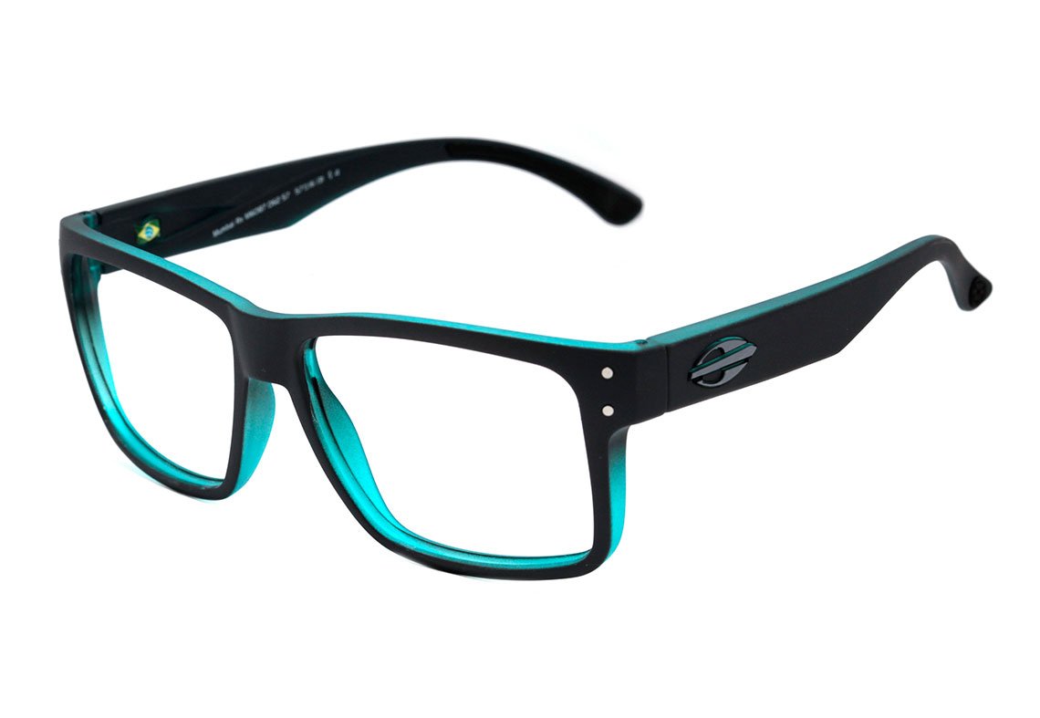 Mormaii Mumbai Cinza e Verde Fosco - Lente 5,7 cm