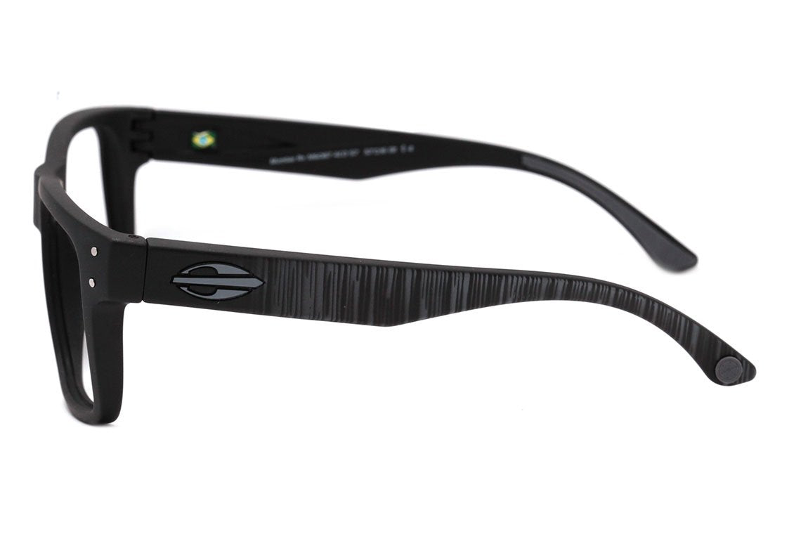 Mormaii Mumbai Preto e Cinza Fosco - Lente 5,7 cm