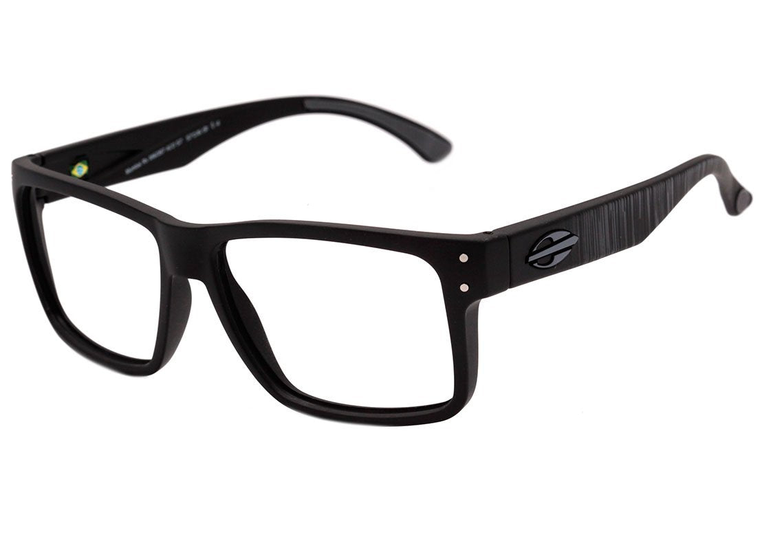 Mormaii Mumbai Preto e Cinza Fosco - Lente 5,7 cm