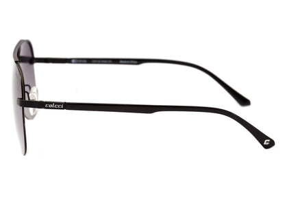 Óculos de Sol Colcci C0132 Preto Fosco e Brilho/ Cinza Degradê Polarizado