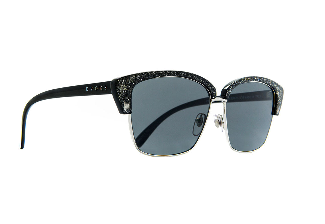 Evoke Brigite T01 Glitter Black/ Gray Total UNICO