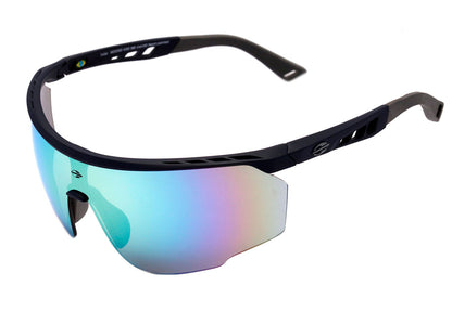 Mormaii Leap Azul Fosco / Azul Espelhado Unico - Lente 5,3 cm  - Sol