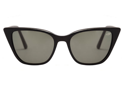 Mormaii Tainah Juanuk M0090 Preto Brilho e Fosco / Verde G-15 Unico - Lente 5,2 cm  - Sol
