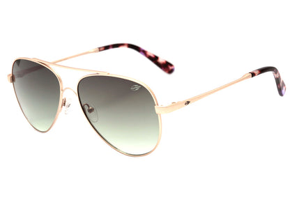 Mormaii  M0091 Dourado Fosco / Verde Degradê Unico - Lente 5,8 cm