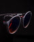 Óculos de Sol HB Brighton Matte Black D. Red / Red Espelhado