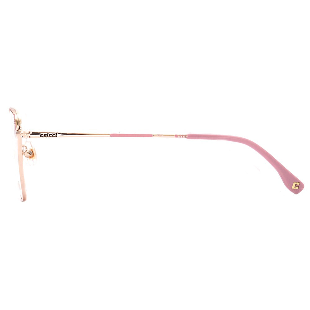 Colcci 6167 Dourado e Rosa Brilho - Lente 5,6 cm