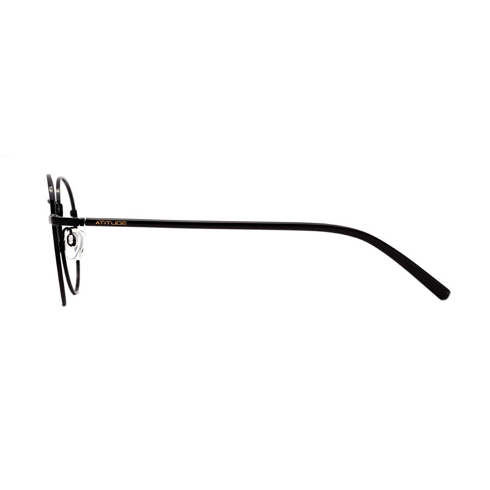 Atitude Royan Clip On 09A Preto Brilho e Fosco/ Preto Degradê - Lente 5,1 cm