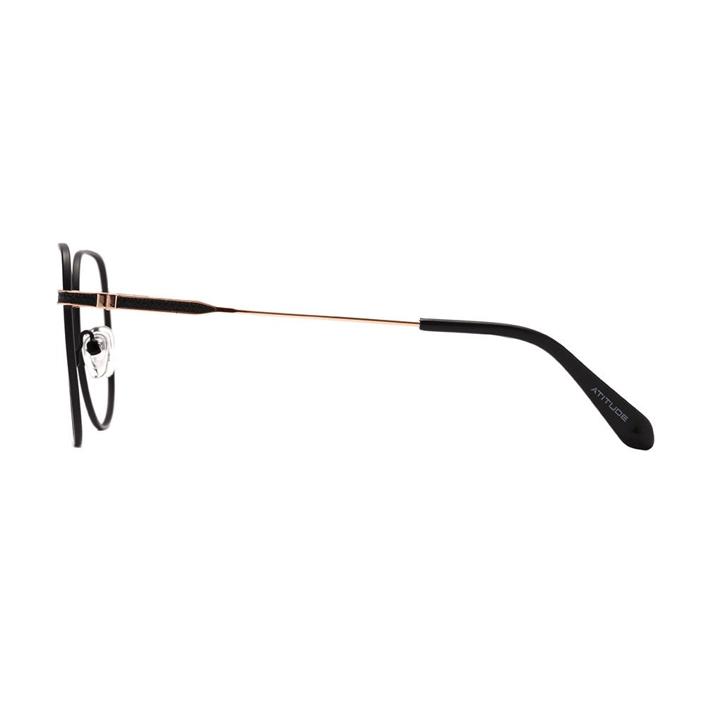 Atitude AT2105 09A Preto Fosco e Dourado Brilho - Lente 5,3 cm
