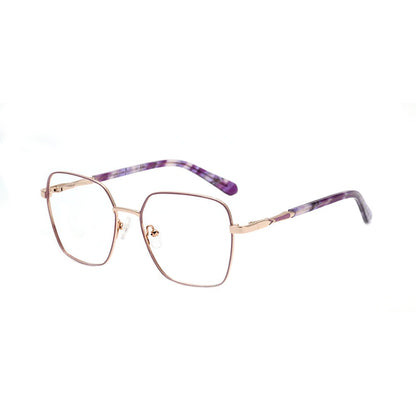 Bulget BG2086 13A Lilás e Dourado Brilho - Lente 5,3 cm  - Grau