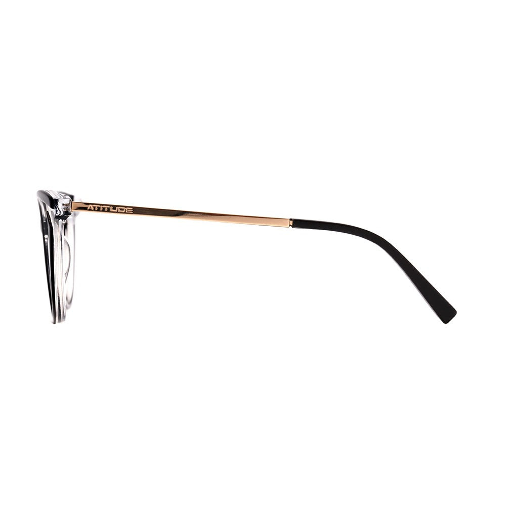 Atitude AT7126 A01 Preto e Dourado Brilho - Lente 5,3 cm