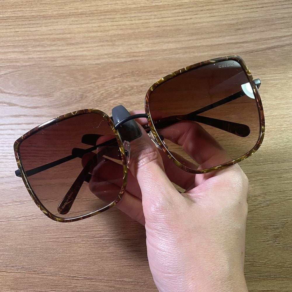 Colcci C0210 Preto Fosco/ Marrom Degradê - Lente 6,1 cm