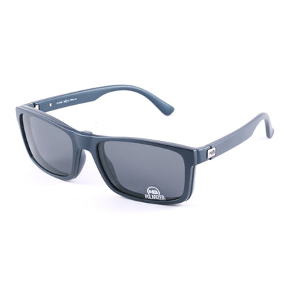 HB Switch Clip on 0426 Matte Navy/ Polarized Gray  - Grau Lente 60 mm