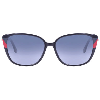 Colcci Camila Queiroz Judy Sun Preto e Vermelho Brilho/ Preto Degradê - Lente 5,4 cm