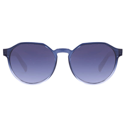 Colcci Noa 2 Azul Translúcido Brilho/ Azul Degradê - Lente 5,3 cm  - Sol