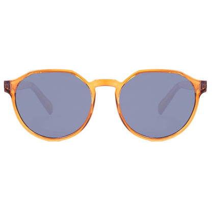Colcci Noa 2 Laranja Translúcido Brilho/ Preto - Lente 5,3 cm  - Sol